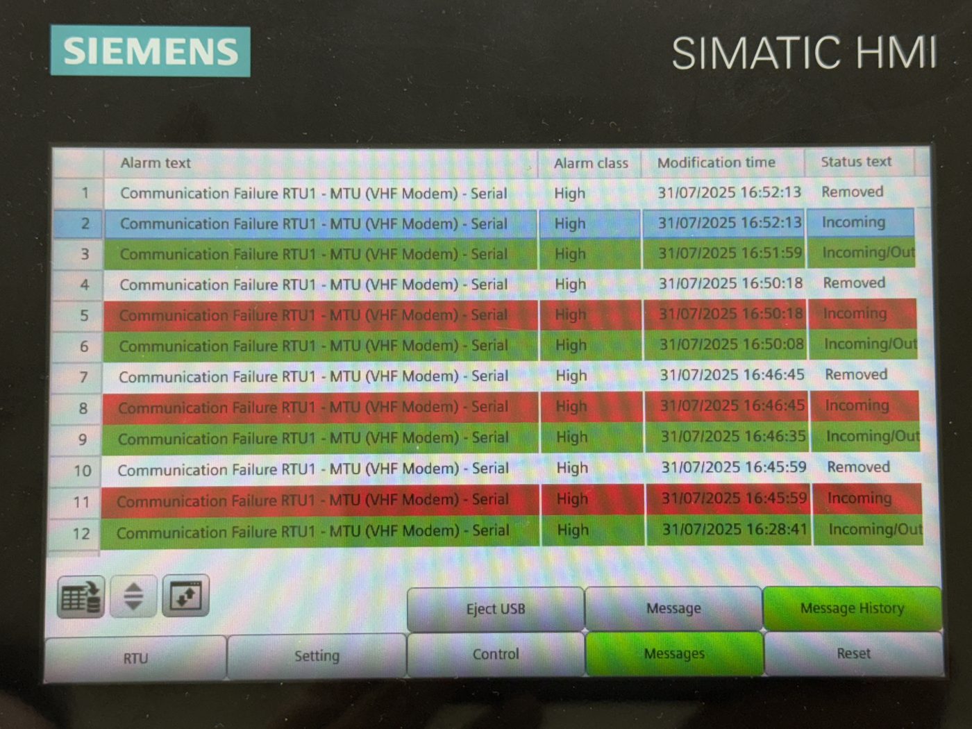 Siemens SIMATIC HMI Unified Comfort Panel from Centech stock Singapore